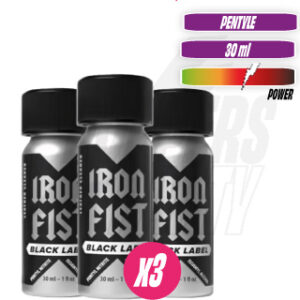 poppers Iron Fist Black Label, poppers 30 ml, nitrites de pentyle, sensations intenses, utilisation sûre du poppers, poppers danger, poppers effets, popper iron fist, black label iron fist, poppers iron fist black,