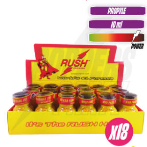 Poppers Rush, Poppers Rush Original, display poppers Rush, boite de poppers, Poppers Rush pas cher, poppers stimulant, aphrodisiaque, Poppers petit prix