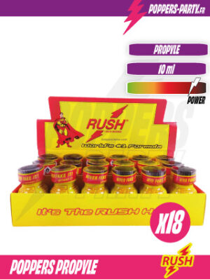 Poppers Rush, Poppers Rush Original, display poppers Rush, boite de poppers, Poppers Rush pas cher, poppers stimulant, aphrodisiaque, Poppers petit prix