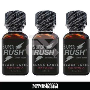 poppers rush black label, poppers super rush black label, rush black, rush black label