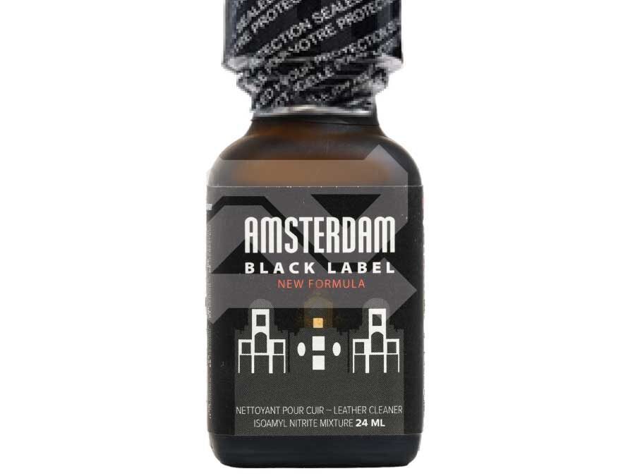 Poppers Amsterdam Black Label 25 ml | Poppers Puissant