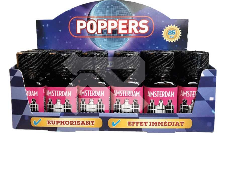 Poppers Amsterdam 25ml x18 | Poppers en Gros