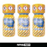Pack de 3 Poppers | Extasy For Men 13ml
