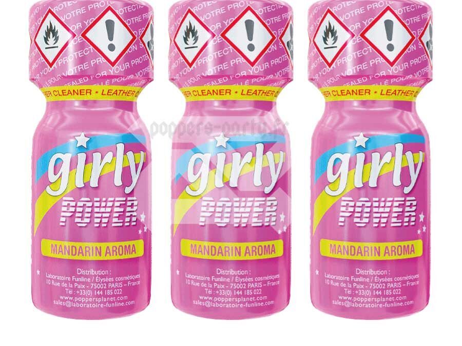 Pack de 3 Poppers | Girly Power 13ml