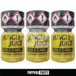 Pack de 3 Poppers | Jungle Juice Gold Label 10 ml