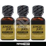 Pack de 3 Poppers | Jungle Juice Gold Label 25 ml