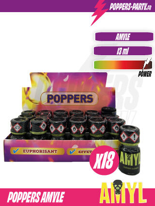 Poppers Amyl 10 ml x18 | Poppers en Gros