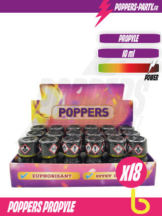Poppers Booster 10 ml x18 | Poppers en Gros