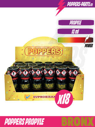 Poppers Bronx 13ml x18 | Poppers en Gros
