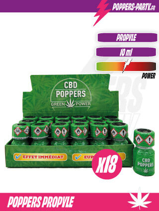 Poppers CBD Propyl 10ml x18 | Poppers en Gros