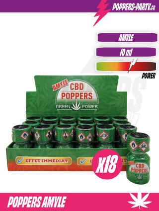 Poppers CBD Amyl 10ml x18 | Poppers en Gros