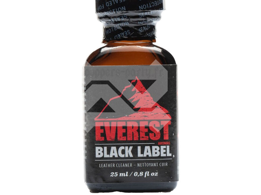 poppers everest black label, everest black label, poppers everest