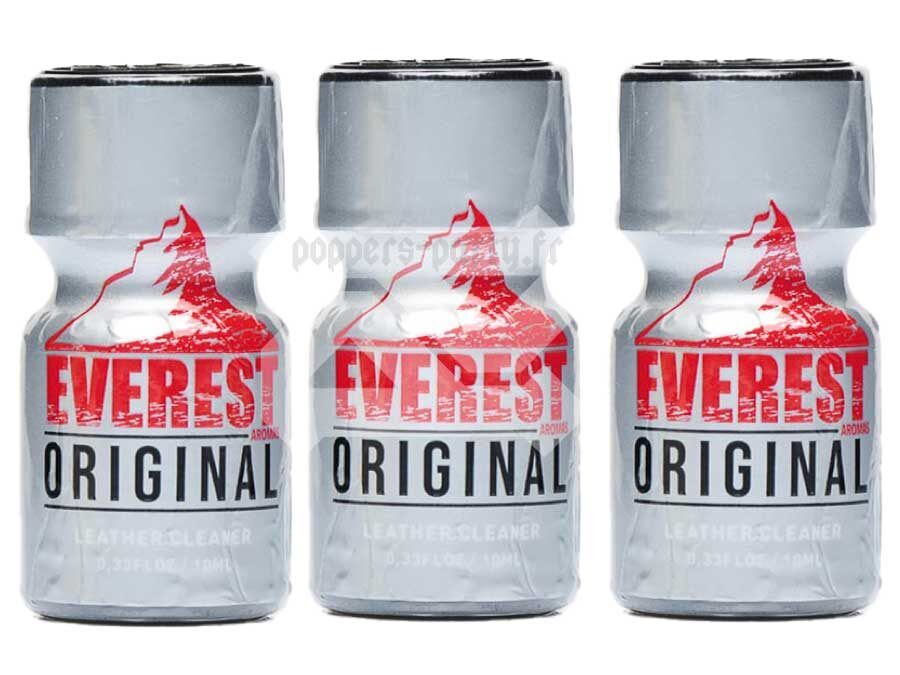 Pack de 3 Poppers | Everest Original 10 ml