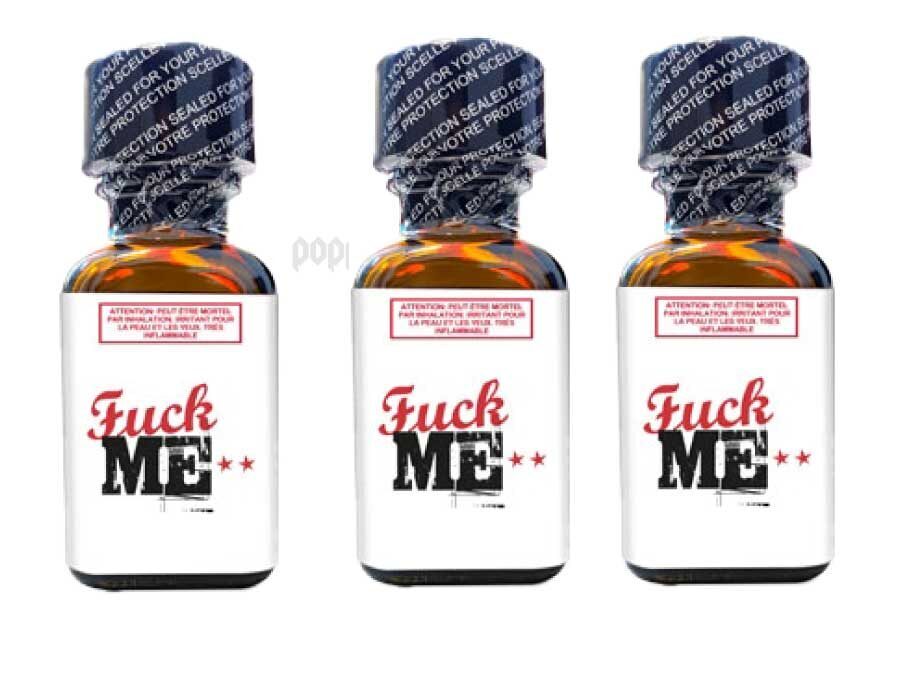 Pack de 3 Poppers | Fuck Me 25 ml