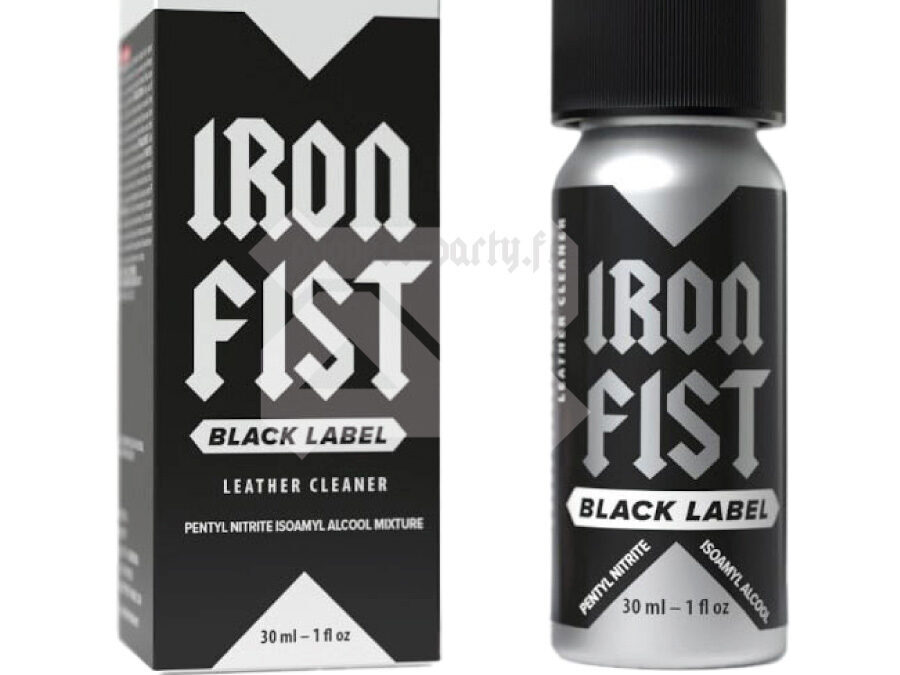 Poppers Iron Fist Black Label 30 ml