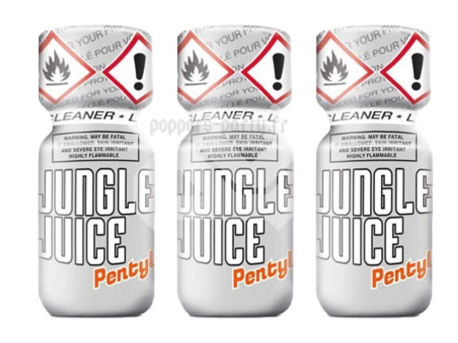 Pack de 3 Poppers | Jungle Juice Pentyl 15 ml