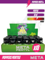 Poppers Meta Pentyl 10ml x18 | Poppers en Gros