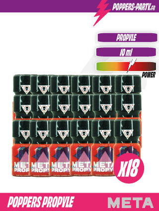 Poppers Meta Propyl 10ml x18 | Poppers en Gros