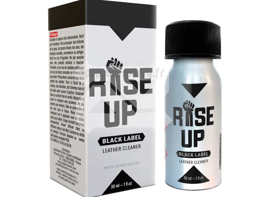 Poppers Rise Up Black Label 30 ml | Poppers Strong