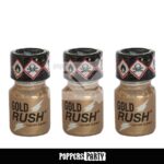 Pack de 3 Poppers | Rush Gold 10 ml