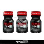 Pack de 3 Poppers | Rush Zero Mega Pellet 10ml