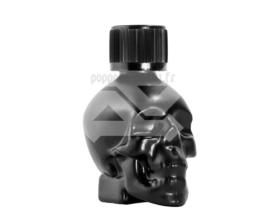 poppers skull black, poppers skull noir, poppers tete de mort, everest tete de mort, poppers skull pas cher