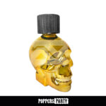 poppers skull gold, skull gold, poppers gols