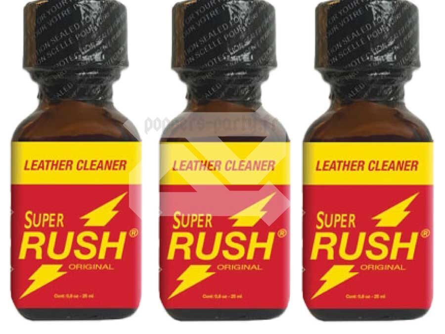 Pack de 3 Poppers | Super Rush Original 25 ml