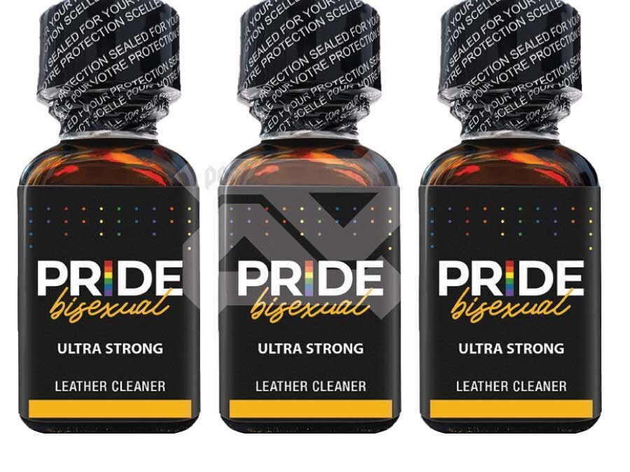 Pack de 3 Poppers | Pride Bisexuel 25 ml